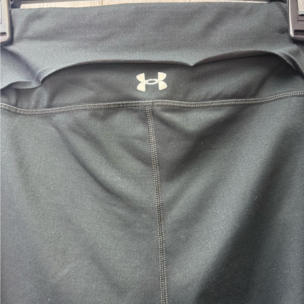 Under Armour Women's Navy Leggings - Picture 4 of 7